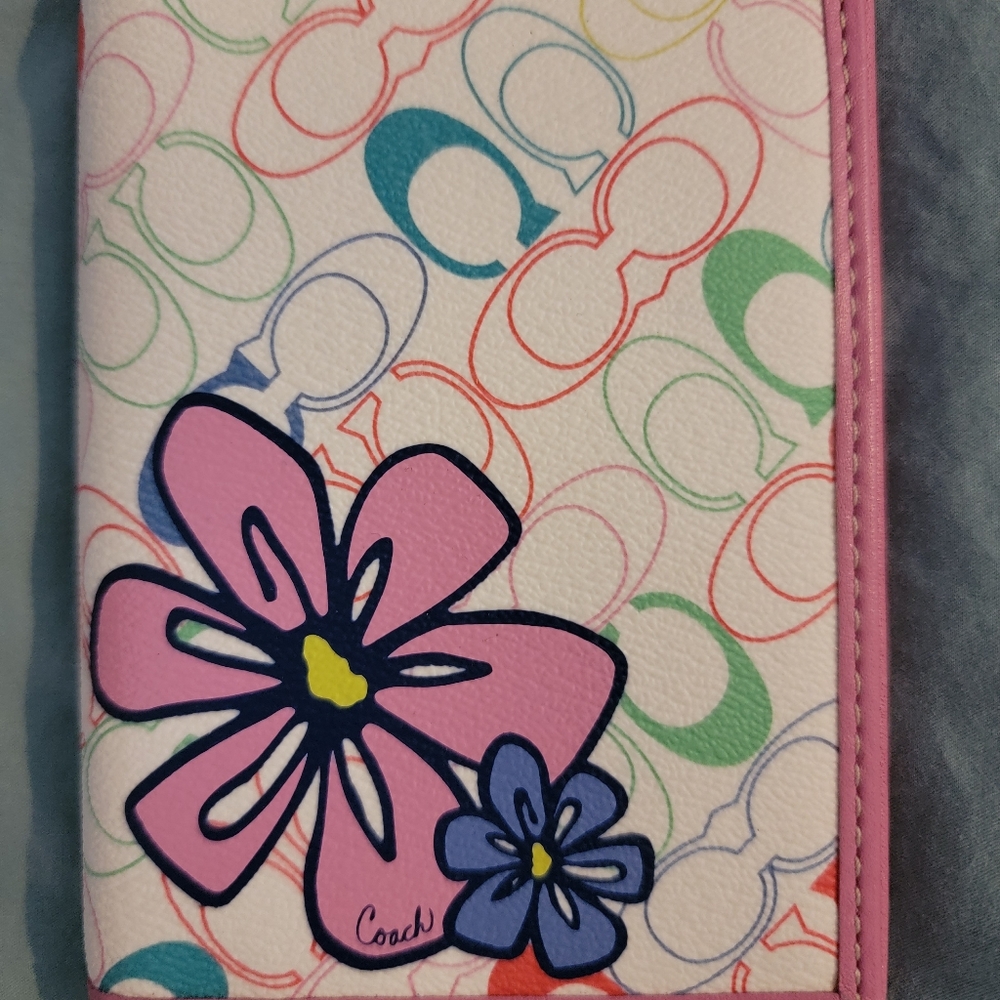 Coach passport book cover